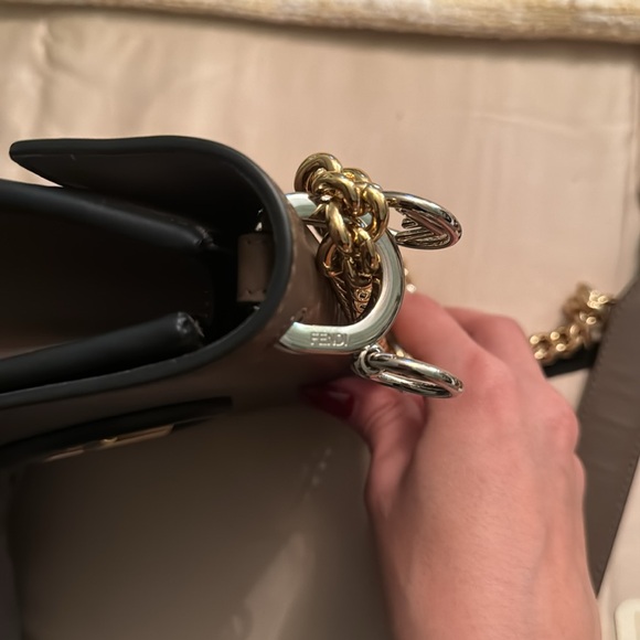 Vitello century F fendi bi color shoulder bag - Picture 12 of 12